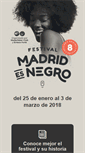 Mobile Screenshot of madridesnegro.com